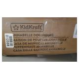 KidKraft Annabelle Wooden Dollhouse with Elevator, Balcony and 17 Accessories, Gift for Ages 3+