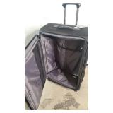 Travelpro Crew Versapack Softside Expandable Spinner Wheel Luggage, Jet Black, Checked-Large 29-Inch