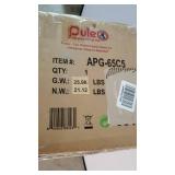 Puleo International 6.5 Foot Pre-Lit Aspen Fir Artificial Christmas Tree with 500 UL Listed Clear Lights, Green