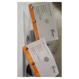 Lot of 6 Curtain Rods - 2 Kenney Kendall 5/8" Standard Decorative Window Curtain Rod, 48-86", Brushed Nickel & 2 28-48" Brushed Nickel, & 2 28-48" Bronze