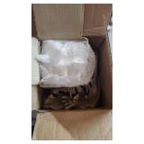 Ekena Millwork COL05X05X35LERW 5-Inch W x 5-Inch D x 35 1/2-Inch H Legacy Tapered Cabinet Column, Rubberwood