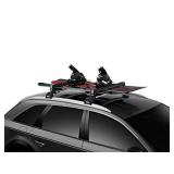 Thule SnowPack Ski/Snowboard Rack, Large (6 Pr/4 Boards), Black