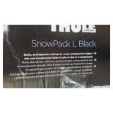 Thule SnowPack Ski/Snowboard Rack, Large (6 Pr/4 Boards), Black