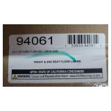 Husky Liners - 94061 Fits 2017-20 Ford F-250/F-350 Crew Cab - with factory storage box Weatherbeater Front & 2nd Seat Floor Mats Black