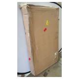 New World 48" Folding Metal Dog Crate, Includes Leak-Proof Plastic Tray, Dog Crate Measures 48 L x 30 W x 33 H Inches, Fits XL Dog Breeds