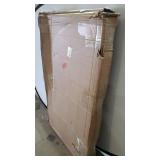 New World 48" Folding Metal Dog Crate, Includes Leak-Proof Plastic Tray, Dog Crate Measures 48 L x 30 W x 33 H Inches, Fits XL Dog Breeds