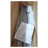 Whitmor Foldable Garment Rack - Rolling Clothes Hanger - Adjustable Height