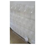 Safco Products Reveal 24 Pamphlet Display, 5601CL, Wall Mountable, Thermoformed Plastic Resin Construction, No Sharp Edges or Corners