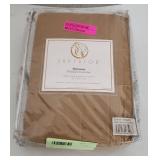 Color Different From Stock Photo - Impressions Celine Shimmer Blackout Curtain Panel Set with Grommet Header - Grey Shimmer