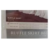Ruffle Skirt 2-Piece Twin Bedspread Set