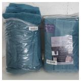 Antalya Hotel Collection Turkish Cotton Bathroom Towel 9 PC Set- Retail:$79.98