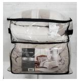 Madison Park Signature Barely There King 9 Piece Comforter Set Bedding