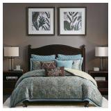 Hampton Hill Lauren King 9 Piece Comforter Set Bedding