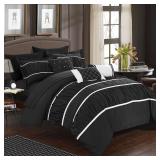 Chic Home Cheryl 10-Pc Queen Comforter Set Bedding