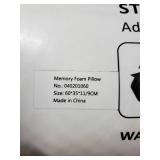 Power Of Nature Memory Foam Pillow 60x35"