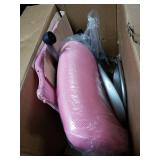 YaheeTech Comfortable Pink Office Chair