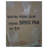 YaheeTech Comfortable Pink Office Chair