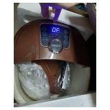 Foot Spa Massager, Brown And Cream