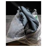 Rhino Products Heavy Duty Duffle Bag With Small Zipper Pouches, Heather Blue