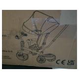 Besrey BR-C716S 8 In 1 Children Tricycle, Black