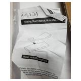 Amada Set Of 2 Floating Shelves, White