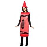 Crayola Red Adult Halloween Costume