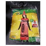 Crayola Red Adult Halloween Costume