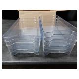 Refrigerator Organizer Bins, Set of 10