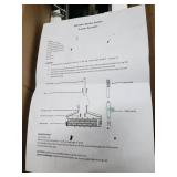 MTB Heavy Duty 18 Inch Aerator Roller Rolling Lawn Garden Spike Lawn Aerator Home Grass Steel Handle Green Quick and Easy to Assemble