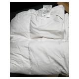 Down Comforter, White, 82x86 Inches