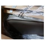 Abbyson Holloway Mid-century Top Grain Leather Pushback Recliner- Retail:$762.49