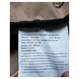 ULTCover Ultimate Chaise Lounge Chair Cover Brown