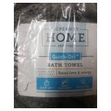 JCPenney Home Quick Dri Bath Towel 30x54" Set Of 2