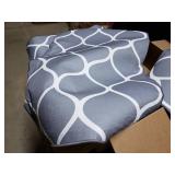 Carvapet 3pc Rug Set Grey