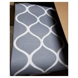 Carvapet 3pc Rug Set Grey