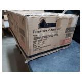 Copper Grove Madzharovo Formal Brown Cherry Faux Leather Dining Chair (Set of 2)- Retail:$279.99