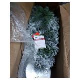 Gerson 4.5 Boise Pine Flocked Potted Plant