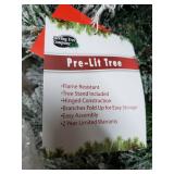 Gerson 4.5 Boise Pine Flocked Potted Plant