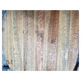 The Gray Barn Hidden Hill Antique Wood and Steel Barstool - Retail:$116.99