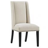 Modway Baron Upholstered Dining Side Chair, Multiple Colors