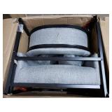 Modern Wide Bucket Upholstered Barstool (Set of 2) by Christopher Knight Home - Retail:$254.99