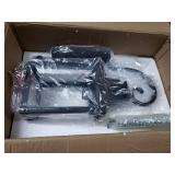 Rockies Containers Morgan 1-Light Black Outdoor Wall Lantern Sconce