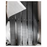 Adriondack Chair, Black