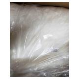 Abbyson Zoe Ivory Faux Fur 30-in Bar Stool - Retail:$133.49