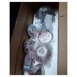 Droid XL 62" Ceiling Fan with LED and Remote Control- Retail:$393.99