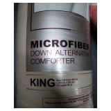 Royal Luxe King Size Down Alternative Comforter, Beige