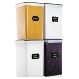 MCIRCO Food Storage Containers Set Of 4