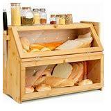 Homekoko Double Extra Large Bread Box, Two Layer