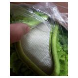 Non Slip Absorbant Bath Rug Set Of 2, Grassy Green