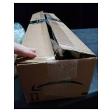 Set Of 2 Greenish Brown Entryway Rugs, 24x17 And 46x17 Inch